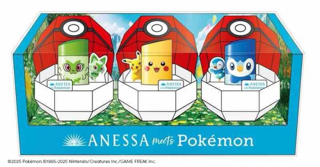 Anessa × Pokémon “Adventure Ad” launches at Shibuya Station